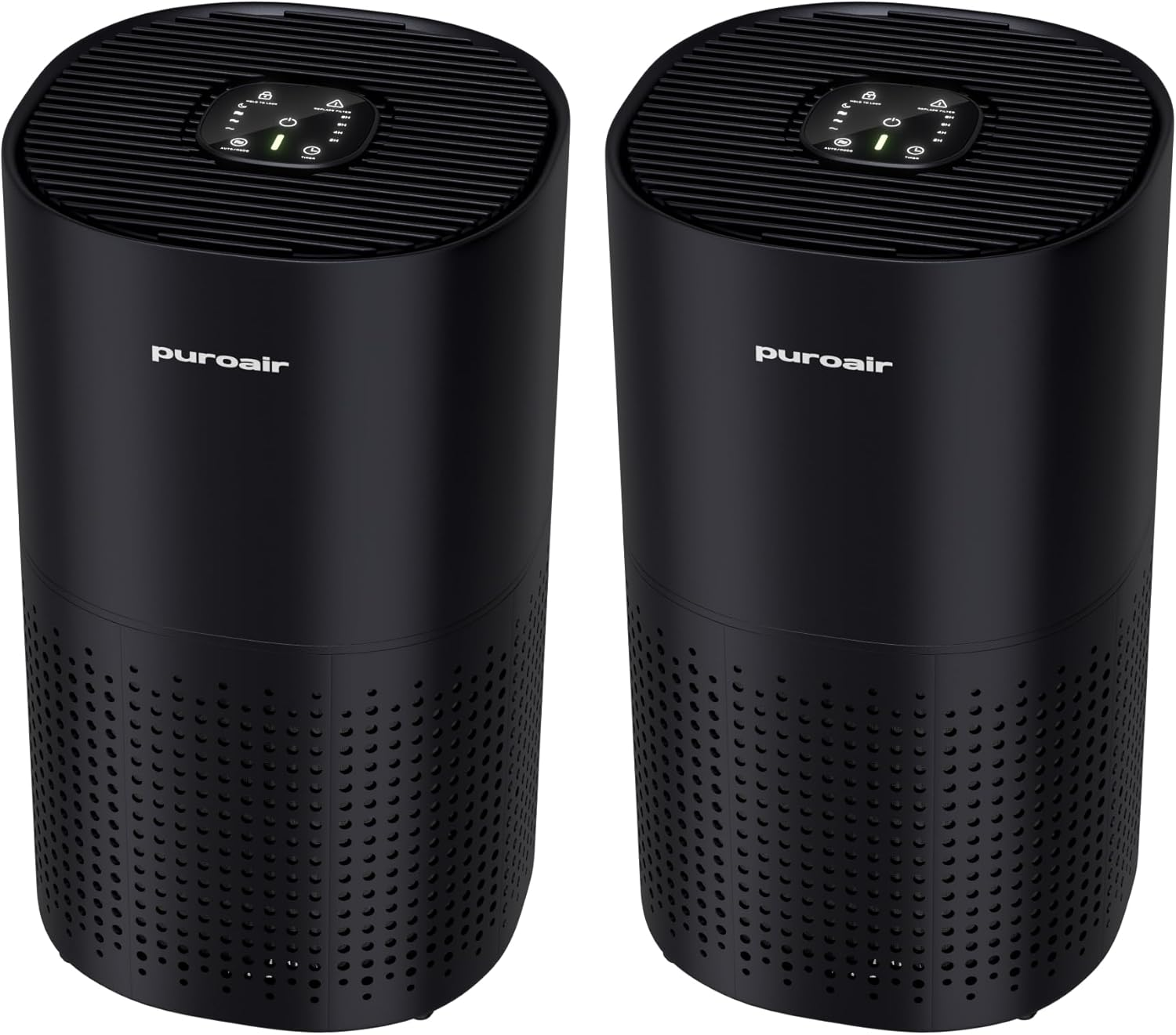 PuroAir 240 HEPA Air Purifiers for Home Large Rooms – Covers 1,000 Sq Ft (2-Pack)
