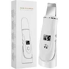 Skin Scrubber Face Spatula – 4 in 1 Blackhead Remover & Pore Cleaner with USB Charger