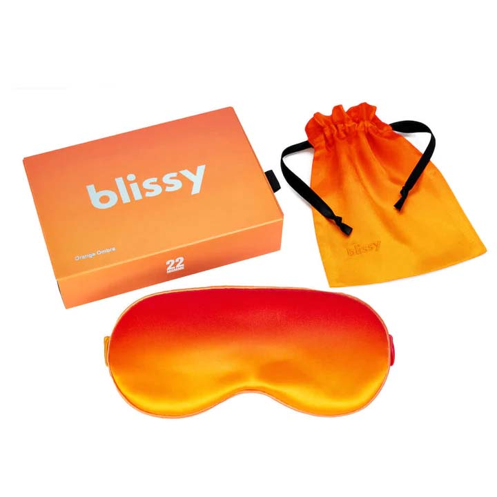Blissy 22-Momme Mulberry Silk Sleep Mask — Oeko-Tex Certified