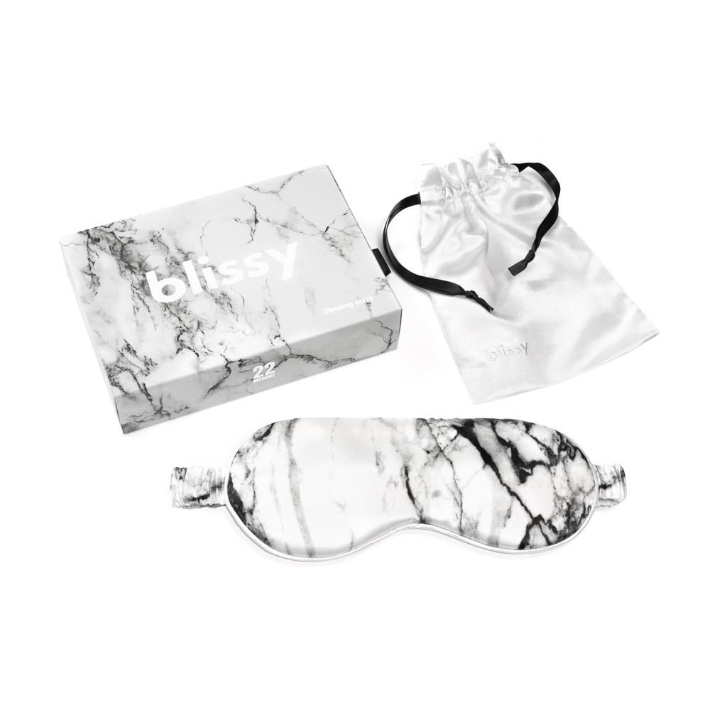 Blissy 22-Momme Mulberry Silk Sleep Mask — Oeko-Tex Certified