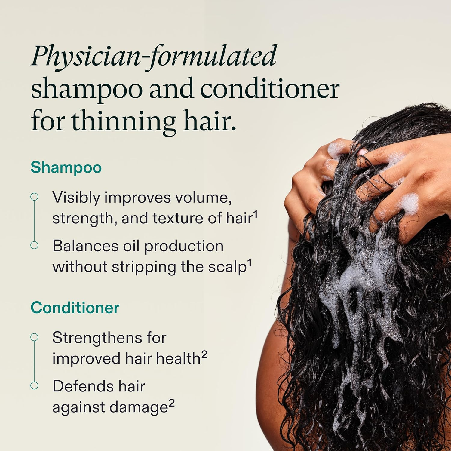 Nutrafol Root Purifier Shampoo & Strand Defender Conditioner Set – 2 fl oz Each