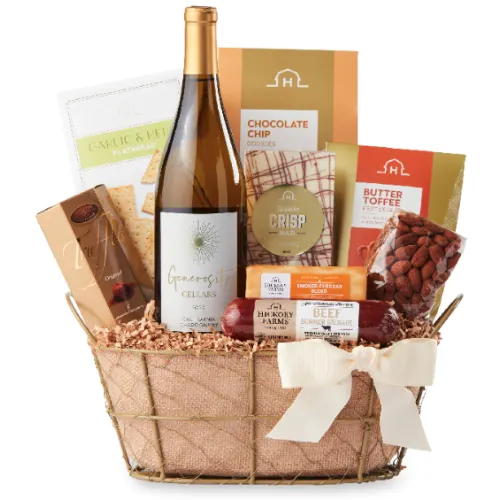 Generosity Cellars Chardonnay West Coast Gift Basket