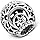PANDORA Openwork Sun, Stars & Moon Charm — Sterling Silver, Moments Compatible