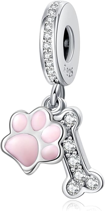 Annmors 925 Sterling Silver Love Heart Charm — Pandora Compatible Dangle Pendant