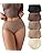 Seamless High Waisted Cheeky Underwear for Women – Wave Edge No Show Ribbed Panties Pack