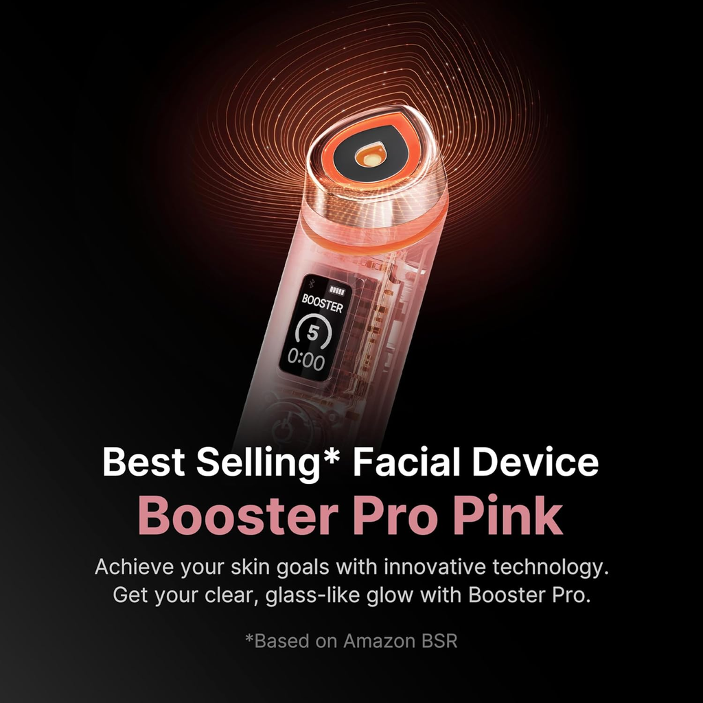 medicube Booster Pro – 6-in-1 Glass Glow Beauty Massager | #1 Best Seller