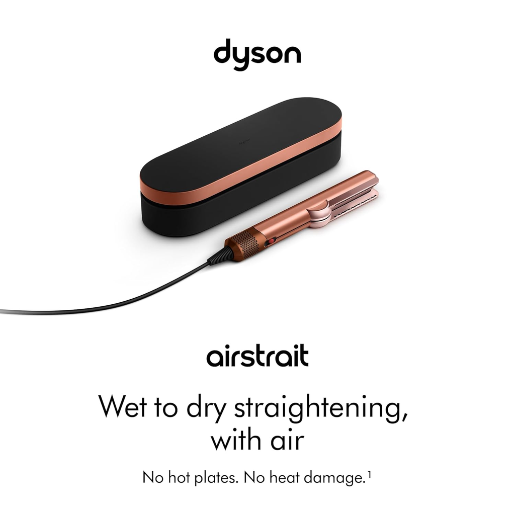 Dyson Airstrait™ Straightener – Wet to Dry, No Heat Damage, No Hot Plates