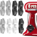 Lancord 8-Pack Kitchen Appliance Cord Organizer - Stick-On Wire Wrapper for Mixers, Coffee Makers & More