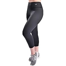 CompressionZ High Waisted Capri Compression Leggings for Women