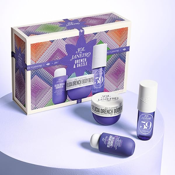 Sol de Janeiro Drench & Dazzle Gift Set — Delicia Drench Body Routine
