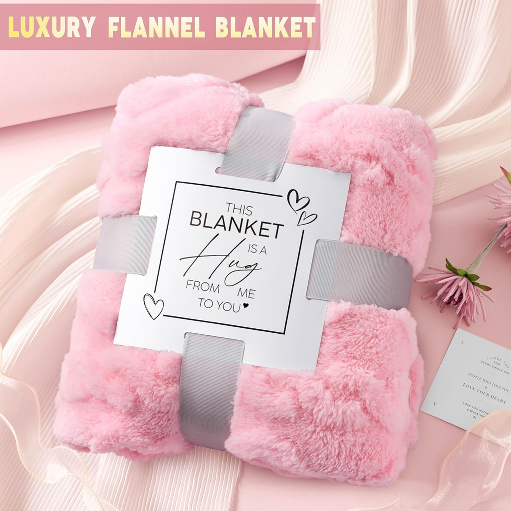 LE CADEAU Luxury Rose Spa Bath Gift Basket — Self Care Gift Set for Mom, Women & Friends