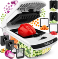 Fullstar The Original Pro Chopper – 4-in-1 Vegetable Chopper, Spiralizer & Food Slicer (White)