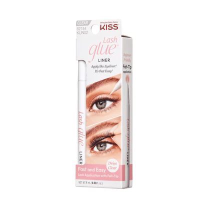 KISS Lash GLUEliner — Clear Felt-Tip Lash Glue Liner