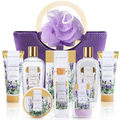 Spa Luxetique 10-Piece Lavender Spa Gift Basket - Bath & Body Set for Women