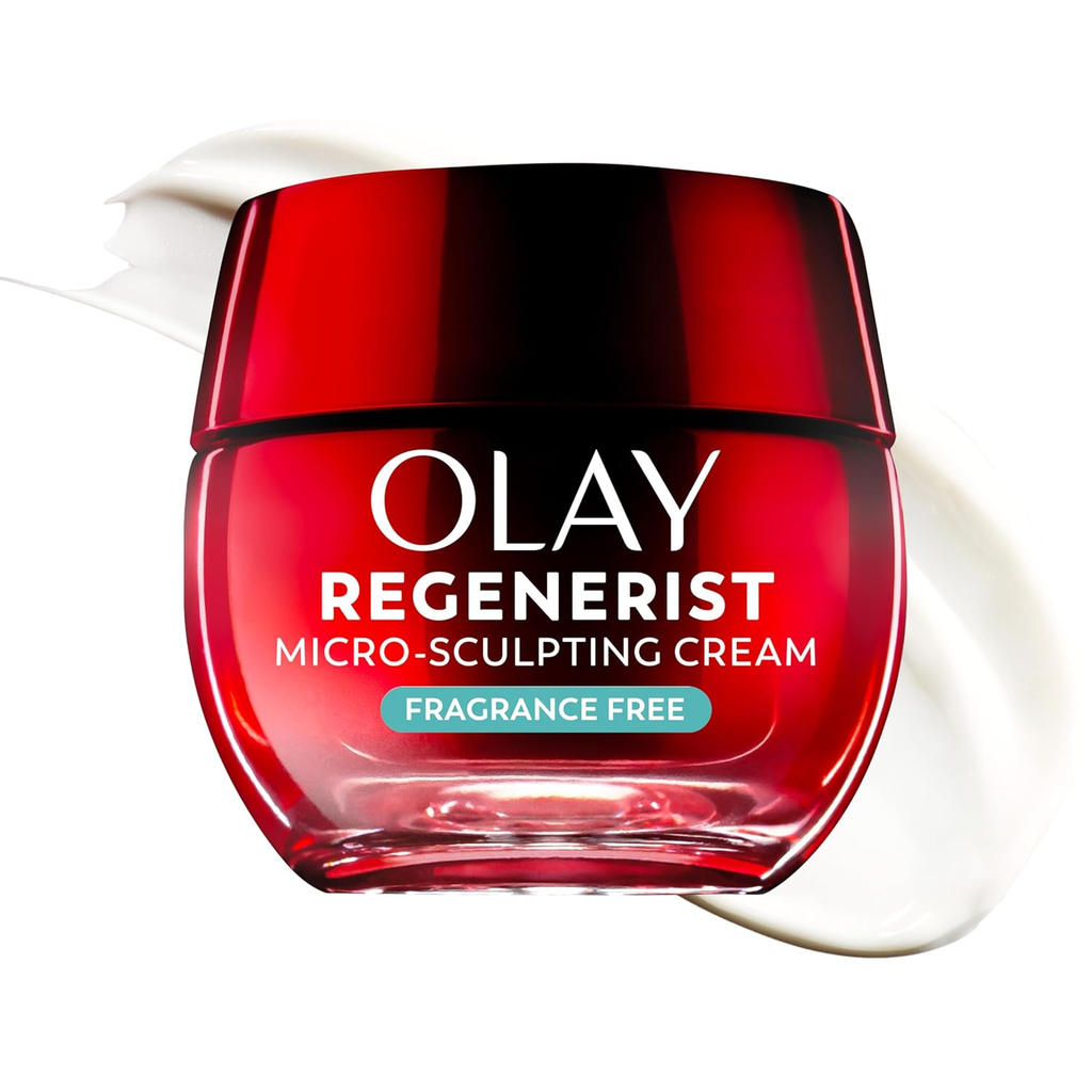 Olay Regenerist Micro-Sculpting Cream – Fragrance-Free Anti-Aging Moisturizer