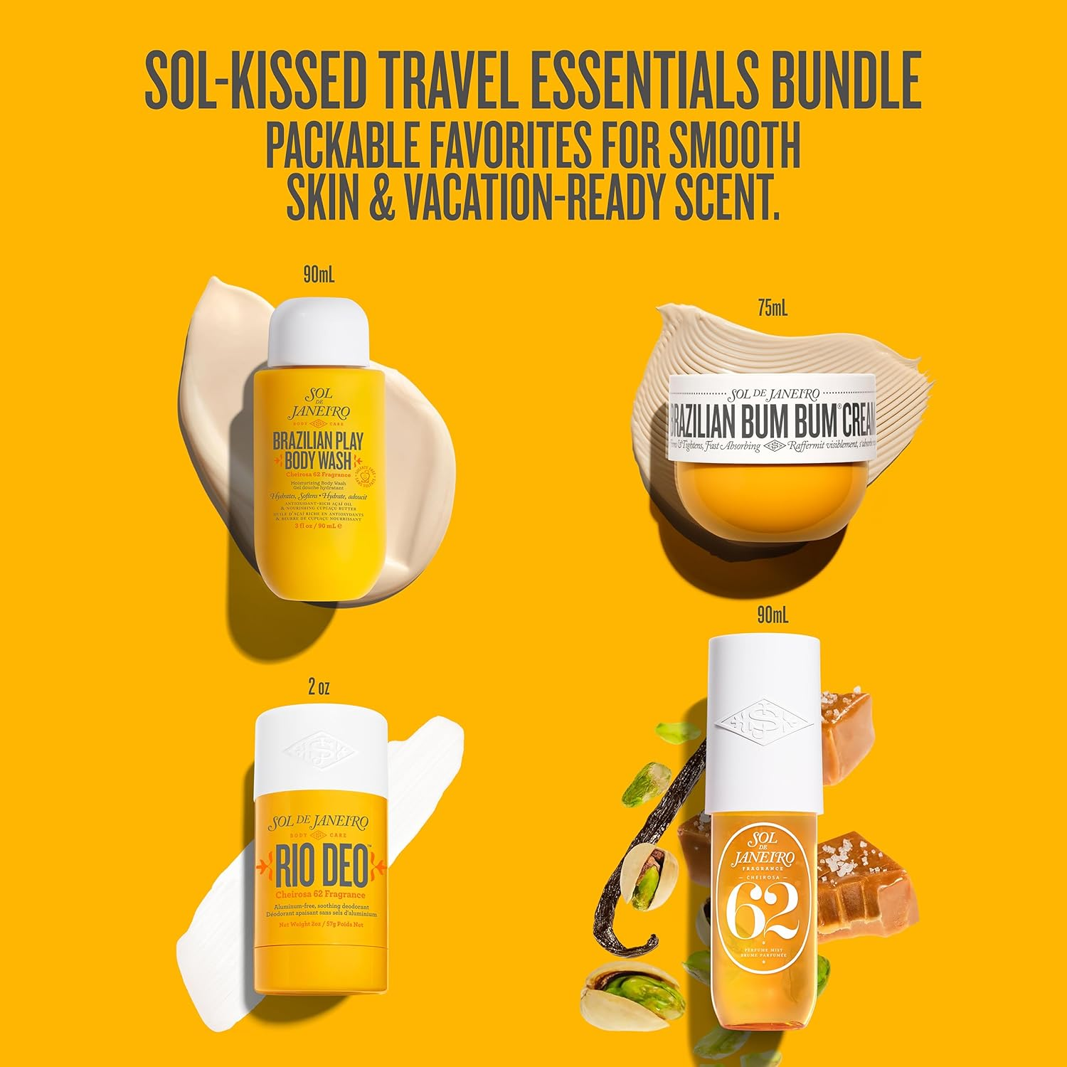 Sol de Janeiro Sol-Kissed Travel Essentials Bundle — Amazon Exclusive
