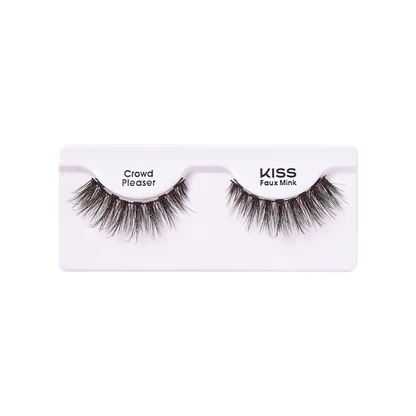 KISS Crowd Pleaser — Magnetic Faux Mink Lashes 16mm