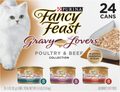 Purina Fancy Feast Gravy Lovers Wet Cat Food Variety Pack (24 Cans)