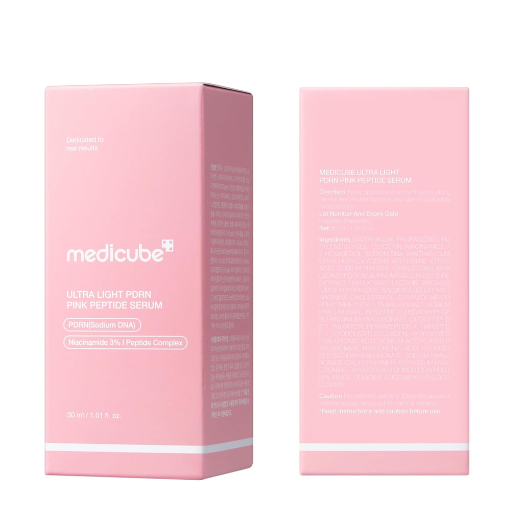 medicube Ultra Light PDRN Pink Peptide Serum – Amazon #1 Bestseller