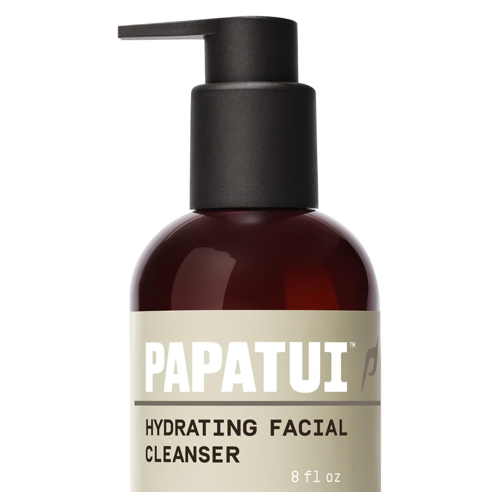 PAPATUI Hydrating Men's Facial Cleanser by Dwayne Johnson – 8 fl oz