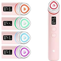 medicube Booster Pro – 6-in-1 Real Glass Glow Beauty Massager for Clear, Radiant & Firmer Skin (Pink)