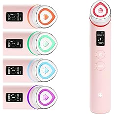 medicube Booster Pro – 6-in-1 Real Glass Glow Beauty Massager for Clear, Radiant & Firmer Skin (Pink)